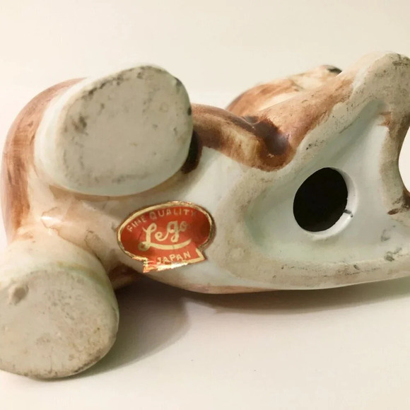 Vintage Lego Japan Set of 2 Cat Figurines 3.5 Inch Long Kitten Figures Flaw - Picture 15 of 16